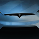 Tesla vehicles are displayed in a showroom in Manhattan on April 04, 2019 in New York City.